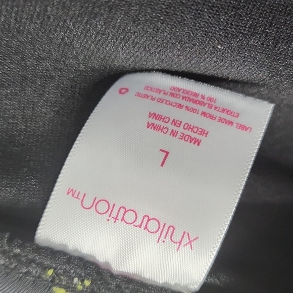 Xhilaration floral boho tie back swim bikini top size Large - Picture 6 of 6